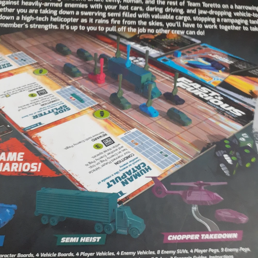 Fast and Furious Highway Heist A Cooperative Strategy Game by Funko